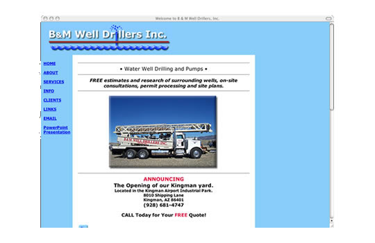B & M Well Drillers