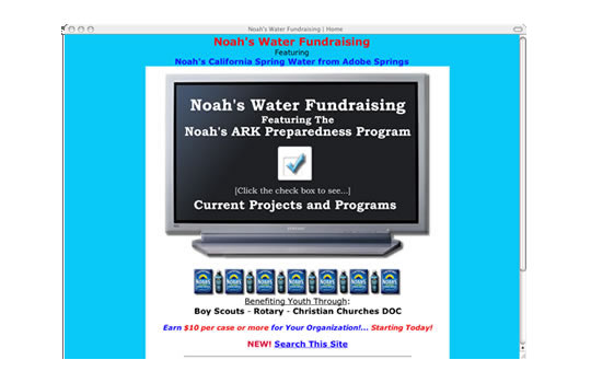 Noah's Water Fundraising